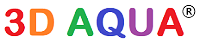 3D Aqua Logo